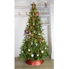 Christmas Tree Red Skirt - Red Collar for Christmas Tree