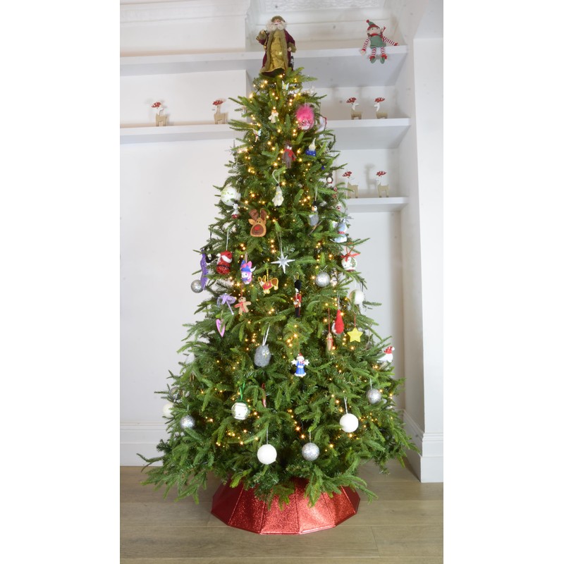Christmas Tree Red Skirt - Red Collar for Christmas Tree