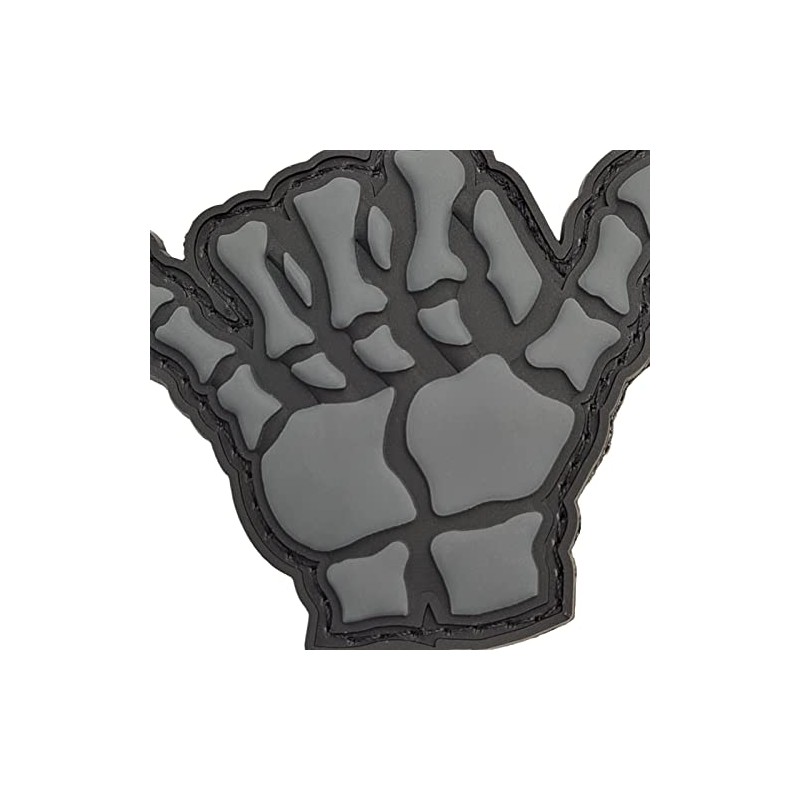 Shaka Hang Loose PVC Patch Compatible with Velcro Funny Patches