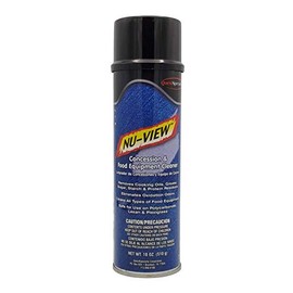 NU-View Concession & Food Equipment & Multi-Purpose Cleaner, Removes Cooking Oil, Grease, Sugar, Starch & Protein Residues, 18 OZ