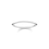 Thomas Sabo Sterling Silver Ring Size 50 TR2123-001-12, Precious metal,