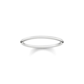 Thomas Sabo Sterling Silver Ring Size 50 TR2123-001-12, Precious metal, Not applicable