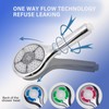JINYOMFLY Shower Head LED 3 Colours, 3 Shower Modes, LED