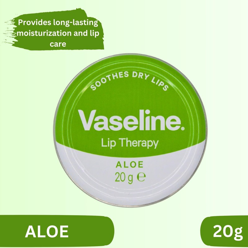 Vaseline Lip Balm 4 X 20g (Rosy Lips, Cocoa Butter,