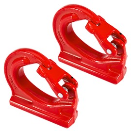 Gedlex 3 Ton Weld on Anchor Hook,Alloy Steel Weld on Hook G80,Heavy Duty Lifting Hook,Welding Hooks for Wrecker Crane Tractor Rigging Lifting 6600Lbs 2pack