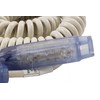 AC WORKS [29441-AS] Medical Grade Power Strip Coiled Cord with