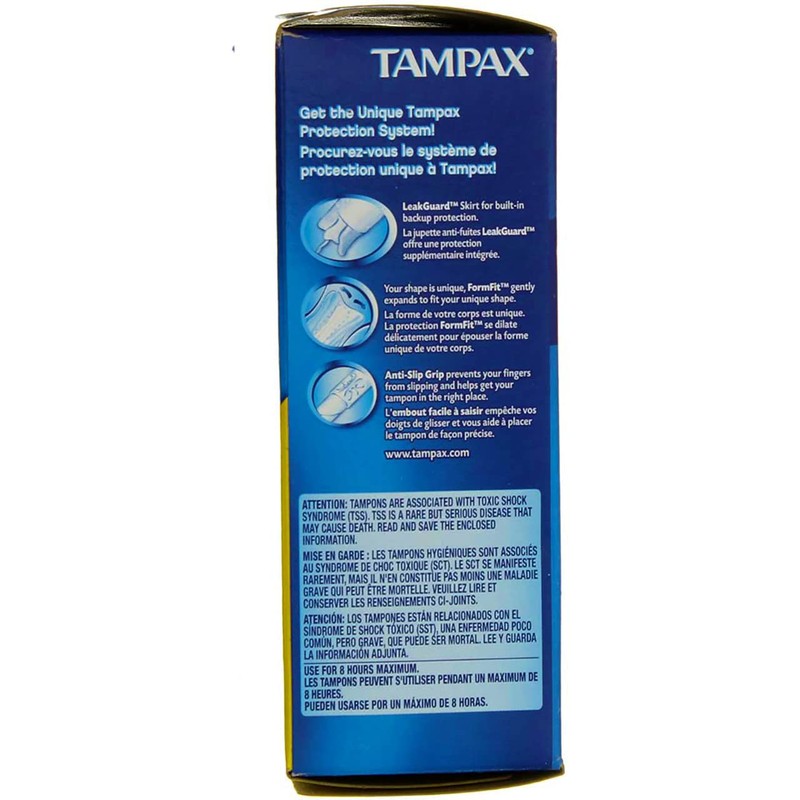 Tampax Tampons with Flushable Cardboard Applicator - Regular - 40