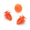 VVO Fasteners Plastic Windscreen Cowl or Scuttle Panel Clip, Orange