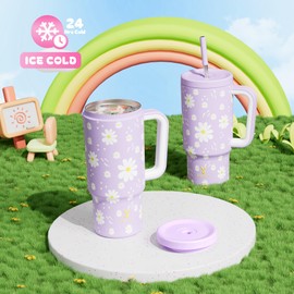 Meoky 24 oz Tumbler with Handle (PF)