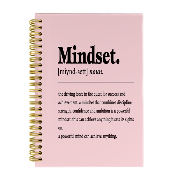 Knibeo Mindset Inspirational Notebooks Journal - Notebooks for School, 5.5×8.3