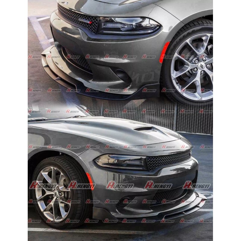 MTD Fits 15-22 Dodge Charger SRT V2 Style Front Bumper