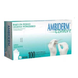 Ambiderm Guantes Ambiderm Confort L De Látex Grande
