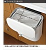 BCOM Garbage Can Hang Over Doors and Drawers, With Lid,