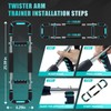 2025 Pro Twister Arm Trainer, Adjustable Power Twister Bar, Chest