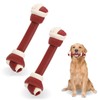 UrbanX Rawhide Free Dog Bones, 8" Real Chicken Wrapped Dog