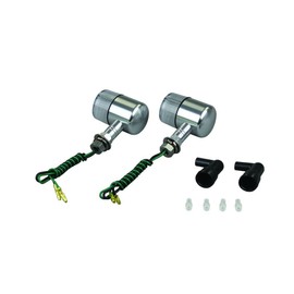 POSH 091092-S3 Motorcycle Accessories Aluminum Machine Turn Signal, 71 Type
