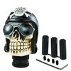 Temzzer Skull Resin Transmission Gear Shifter Stick Knob Heavy Shiny
