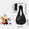 Dog Carrying Sling - Dog Adjustable Facing Hands- Pouch,Safe Sling