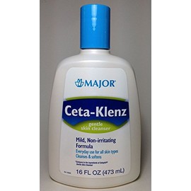 Major Ceta-Klenz Gentle Skin Cleanser 16 Ounce