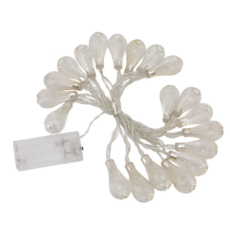 LED Ball String Light 20 Lamp Beads Waterproof Hollow Out