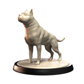 3DIPStudios Pit Bull  | 3dIPStudios | Dogs 1 | D&D Roleplaying Miniature | 32mm