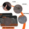 WELKINLAND 12-Inch Waxed Canvas Tool Pouches, 4PCS-Set Clear Tool Pouch,