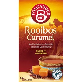Japan Green Tea Center Pompadour Rooibos Tea Caramel, 20 Bags x 2 Packs