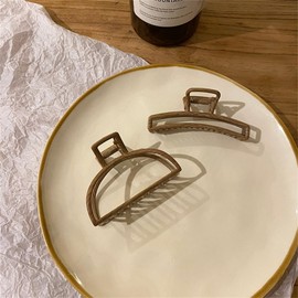 Guojiang Vintage Hair Claw Clip For Women Wood Hair Barrettes Lovely Strong Holder Hairpin Non-Slip Hair Accessories Retro Hair, keel