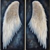 pigpigboss Angel Wings Diamond Painting Kits for Adult Full Round