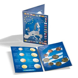 Lighthouse coin Card for 1 Euro coin set