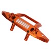 Aluminum Alloy Front Bumper RC Car Upgrade Accessory with LED