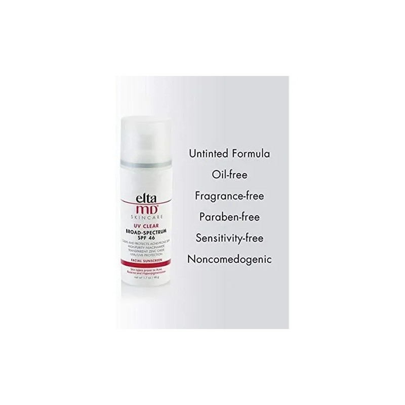 Elta Md Uv Clear Broad-spectrum Spf46 48 G