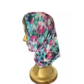 Headwear Rainbow Flowers Headwear Customized Bandana Neck Gaiter Bandana Face Cover