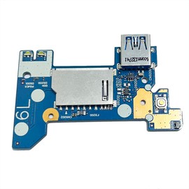 GinTai USB SD Card Reader Power Botton Board for HP 14-DG 14-CK 14-CM 14-CF 14-DF 240 G7 246 G7 245 G7 6050A2983901 L23186-001 L24698-001