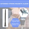 YXQ 10mm Hex Nut Driver Magnetic Extension Socket Drill Bit