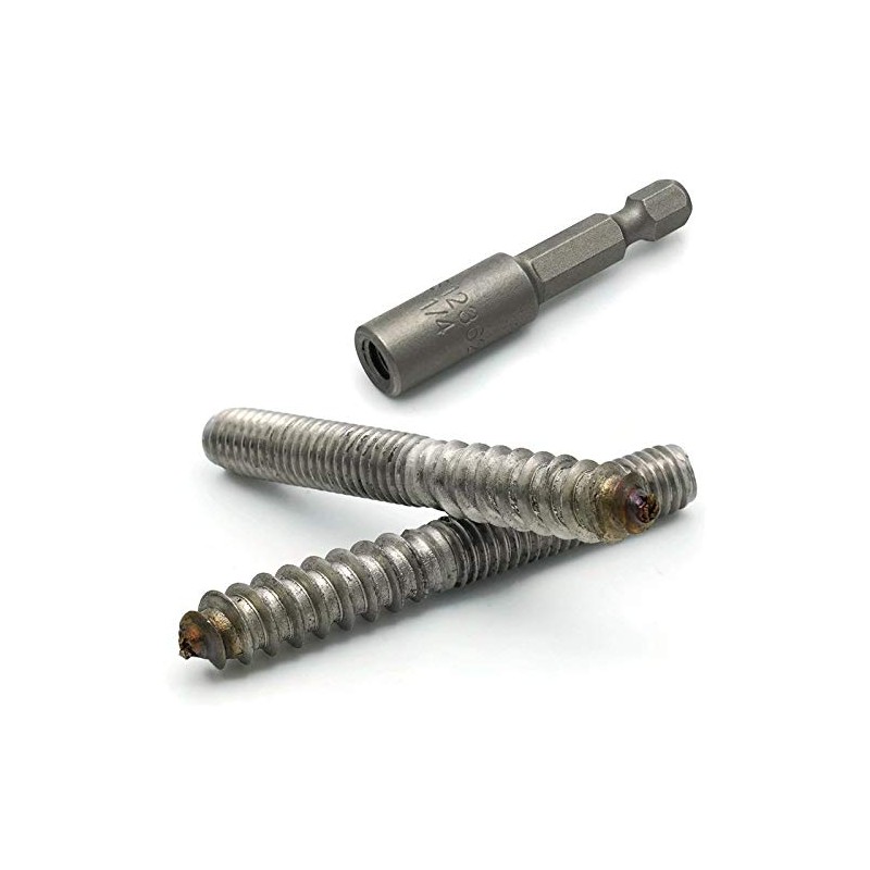 Hurricane Shutter Hardware Kit with Stainless Steel Hanger Bolts, Nuts,