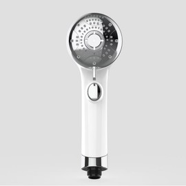 (2015 Re-evolved! Shower Flower, Worldwide Attention) VanMossy SUPER BUBBLE Shower Head, Water Saving Shower, Ultra Fine Light Bubble, Unique Bubble, Improved Shower Head, Adjustable Water Pressure,
