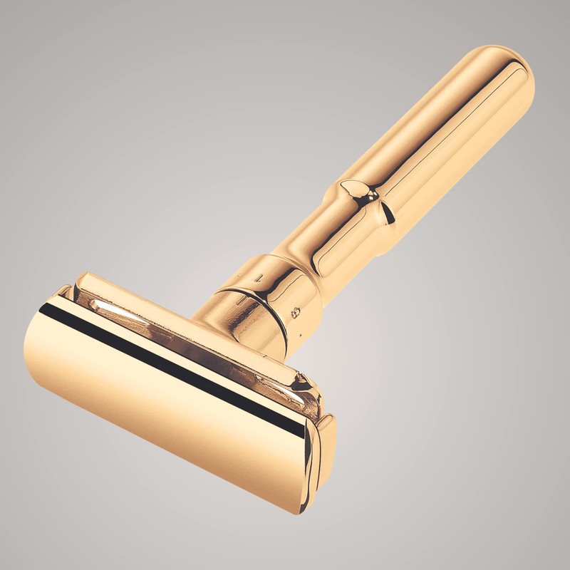 MERKUR Safety Razor 702003 | Design Classic Gloss Gold |