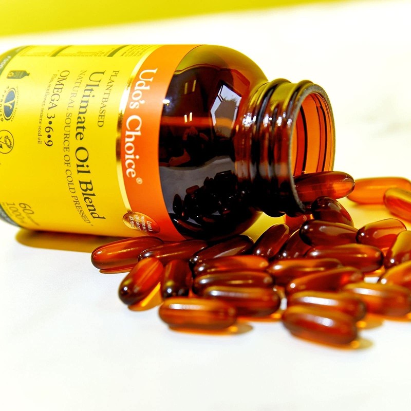 Udo's Choice Ultimate Oil Blend Capsules - Natural Source of