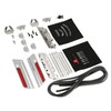 TCMT Hard Saddlebag Hardware Latch Lock Hinges Kit Fits For