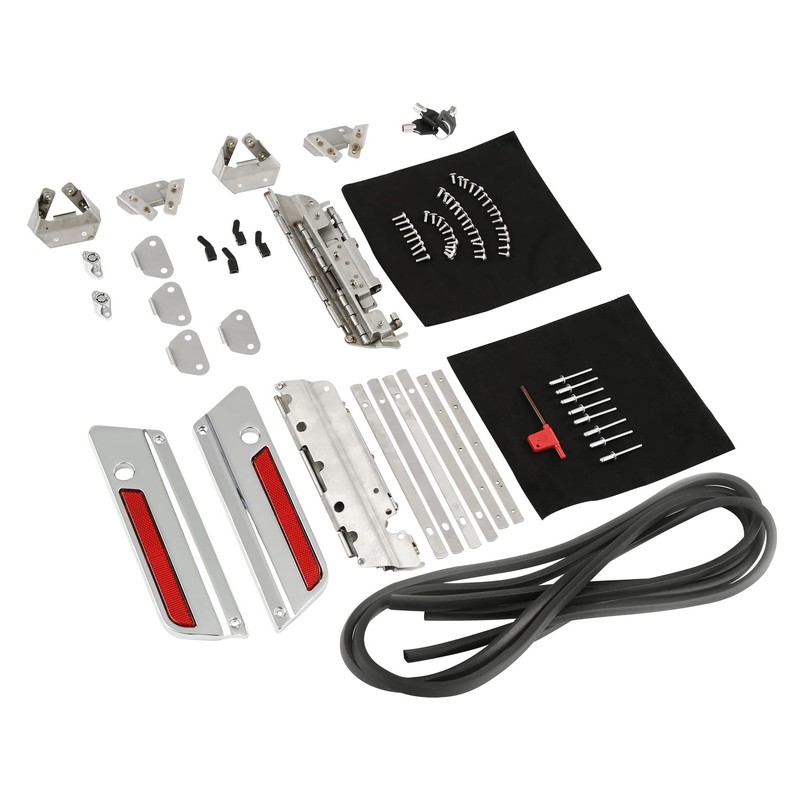 TCMT Hard Saddlebag Hardware Latch Lock Hinges Kit Fits For