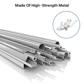 Snap On Shank Low Shank Adapter Presser Foot Holder for Singer,Brother,Babylock,Janome, Kenmore,New Home,Simplicity and More Sewing Machine,Presser Feet Sewing Machine Parts and Accessories,Silver