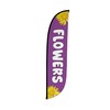 LookOurWay Feather Flag Banner - 12 Feet Tall Advertising Sign