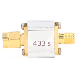 433MHz Bandpass Filter SMA Interface Band Pass Filter Module for RFID Receiver 50 Ohms