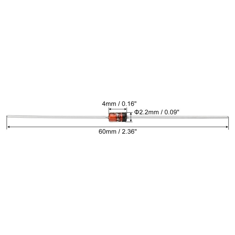 PATIKIL Zener Diodes 20 Pcs 1W Zener Diodes Assortment 7.5V