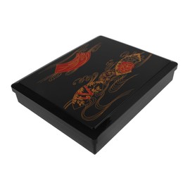 NOLITOY Six-Compartment Lunch Box Salad Container Sushi Tray Reusable for Adults Meal Prep Lunch Bag Japanese Style Design