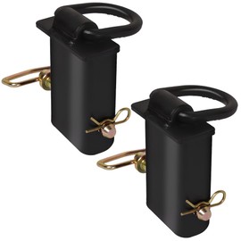 VIRTIONZ Stake Pocket D Ring, Heavy Duty Adjustable D Rings w/ 5400 lbs Secure Working Capacity Removable Tie Down with 5/8'' Hitch pin Utility for Flatbed Cargo Trucks 2 Pack