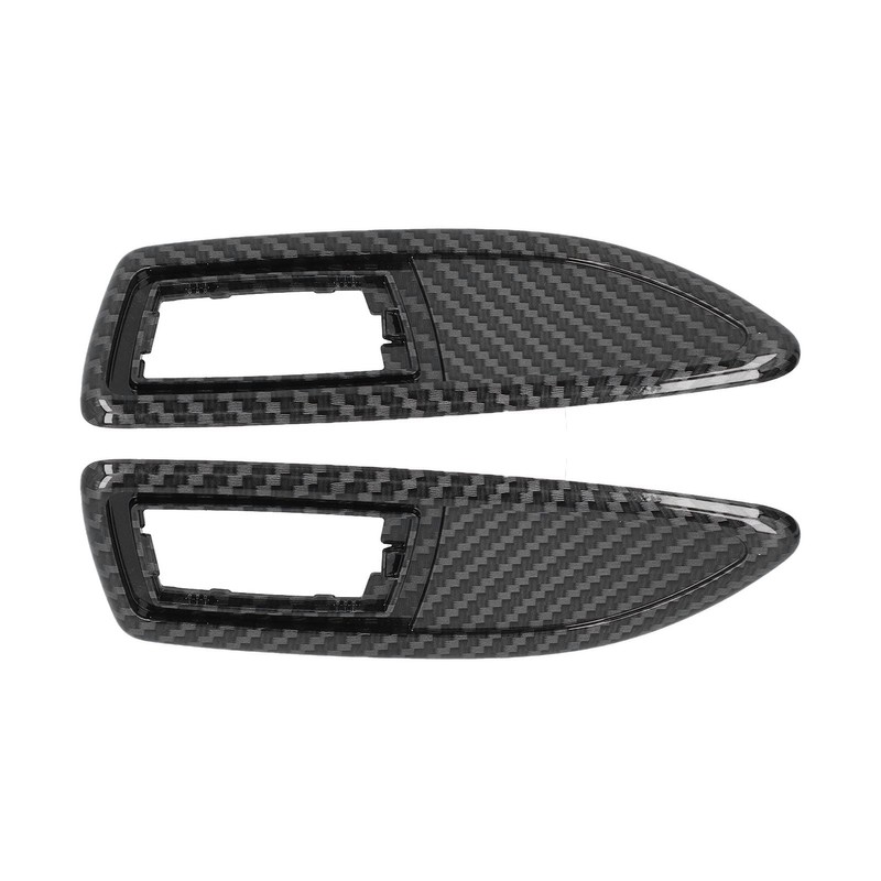 Side Indicator Repeater Frame, 2 Pcs Side Lamp Surrounds Set