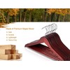 StorageWorks Wooden Hangers 20 Pack, Wood Coat Hanger for Coats,