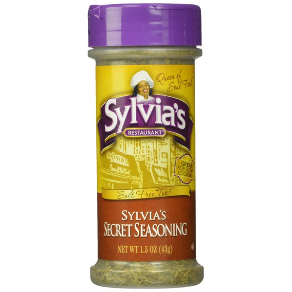 Sylvia's Secret Seasoning, 1.5 Ounce Containers (Pack of 12)
